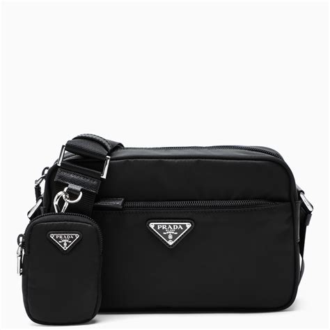 prada black crossbody|prada re nylon crossbody bag.